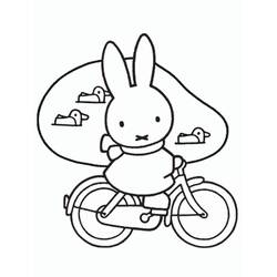 Dibujo para colorear: Miffy (Personajes de Dibujos Animados) #202764 - Dibujos para Colorear e Imprimir Gratis