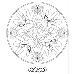 Dibujo para colorear: Molang (Personajes de Dibujos Animados) #209153 - Dibujos para Colorear e Imprimir Gratis