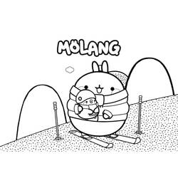 Dibujo Molang (Personajes de Dibujos Animados) #209189 para imprimir y colorear