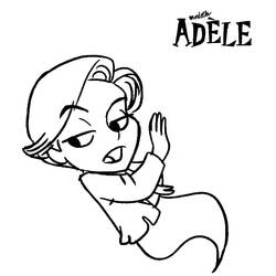 Dibujo para colorear: Mortelle Adele (Personajes de Dibujos Animados) #178644 - Dibujos para Colorear e Imprimir Gratis