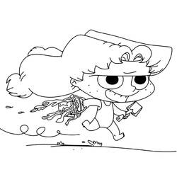 Dibujo para colorear: Mortelle Adele (Personajes de Dibujos Animados) #178647 - Dibujos para Colorear e Imprimir Gratis