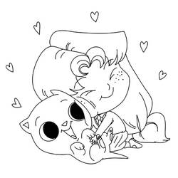 Dibujo para colorear: Mortelle Adele (Personajes de Dibujos Animados) #178649 - Dibujos para Colorear e Imprimir Gratis