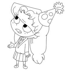 Dibujo para colorear: Mortelle Adele (Personajes de Dibujos Animados) #178650 - Dibujos para Colorear e Imprimir Gratis