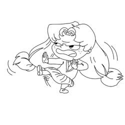 Dibujo para colorear: Mortelle Adele (Personajes de Dibujos Animados) #178652 - Dibujos para Colorear e Imprimir Gratis