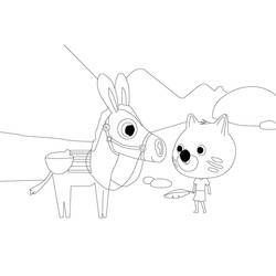 Dibujo para colorear: Mouk (Personajes de Dibujos Animados) #213014 - Dibujos para Colorear e Imprimir Gratis