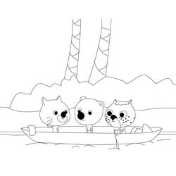 Dibujo para colorear: Mouk (Personajes de Dibujos Animados) #213018 - Dibujos para Colorear e Imprimir Gratis