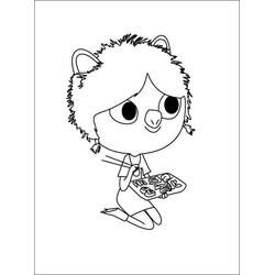 Dibujo para colorear: Mouk (Personajes de Dibujos Animados) #213019 - Dibujos para Colorear e Imprimir Gratis