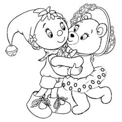 Dibujo para colorear: Noddy (Personajes de Dibujos Animados) #44551 - Dibujos para Colorear e Imprimir Gratis
