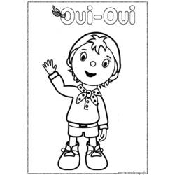 Dibujo para colorear: Noddy (Personajes de Dibujos Animados) #44554 - Dibujos para Colorear e Imprimir Gratis