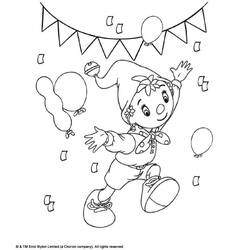 Dibujo para colorear: Noddy (Personajes de Dibujos Animados) #44593 - Dibujos para Colorear e Imprimir Gratis