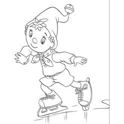 Dibujo para colorear: Noddy (Personajes de Dibujos Animados) #44611 - Dibujos para Colorear e Imprimir Gratis