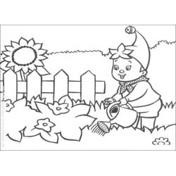 Dibujo para colorear: Noddy (Personajes de Dibujos Animados) #44621 - Dibujos para Colorear e Imprimir Gratis
