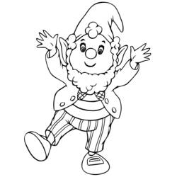 Dibujo para colorear: Noddy (Personajes de Dibujos Animados) #44657 - Dibujos para Colorear e Imprimir Gratis