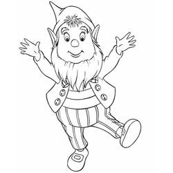 Dibujo para colorear: Noddy (Personajes de Dibujos Animados) #44723 - Dibujos para Colorear e Imprimir Gratis