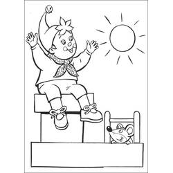 Dibujo para colorear: Noddy (Personajes de Dibujos Animados) #44774 - Dibujos para Colorear e Imprimir Gratis