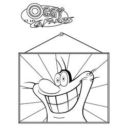 Dibujo para colorear: Oggy (Personajes de Dibujos Animados) #178483 - Dibujos para Colorear e Imprimir Gratis