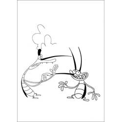 Dibujo para colorear: Oggy (Personajes de Dibujos Animados) #178486 - Dibujos para Colorear e Imprimir Gratis