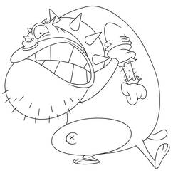 Dibujo para colorear: Oggy (Personajes de Dibujos Animados) #178487 - Dibujos para Colorear e Imprimir Gratis