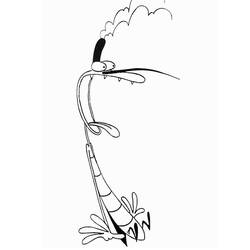 Dibujo para colorear: Oggy (Personajes de Dibujos Animados) #178499 - Dibujos para Colorear e Imprimir Gratis