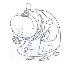 Dibujo para colorear: Oggy (Personajes de Dibujos Animados) #178502 - Dibujos para Colorear e Imprimir Gratis