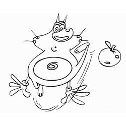 Dibujo para colorear: Oggy (Personajes de Dibujos Animados) #178505 - Dibujos para Colorear e Imprimir Gratis