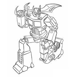 Dibujo para colorear: Optimus Prime (Personajes de Dibujos Animados) #214255 - Dibujos para Colorear e Imprimir Gratis