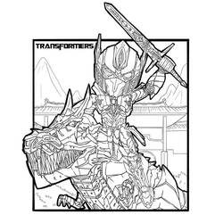 Dibujo para colorear: Optimus Prime (Personajes de Dibujos Animados) #214266 - Dibujos para Colorear e Imprimir Gratis