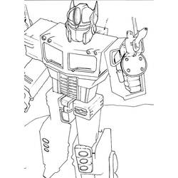 Dibujo para colorear: Optimus Prime (Personajes de Dibujos Animados) #214267 - Dibujos para Colorear e Imprimir Gratis
