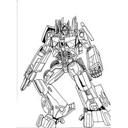 Dibujo para colorear: Optimus Prime (Personajes de Dibujos Animados) #214277 - Dibujos para Colorear e Imprimir Gratis