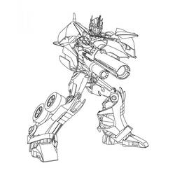 Dibujo para colorear: Optimus Prime (Personajes de Dibujos Animados) #214285 - Dibujos para Colorear e Imprimir Gratis