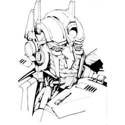Dibujo para colorear: Optimus Prime (Personajes de Dibujos Animados) #214286 - Dibujos para Colorear e Imprimir Gratis
