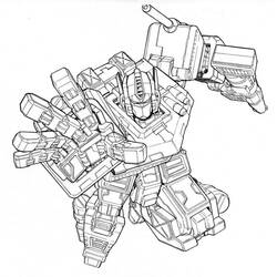 Dibujo para colorear: Optimus Prime (Personajes de Dibujos Animados) #214288 - Dibujos para Colorear e Imprimir Gratis