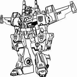 Dibujo para colorear: Optimus Prime (Personajes de Dibujos Animados) #214289 - Dibujos para Colorear e Imprimir Gratis