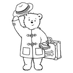 Dibujo para colorear: Paddington (Personajes de Dibujos Animados) #209468 - Dibujos para Colorear e Imprimir Gratis