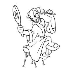 Dibujos para colorear: Pata Daisy - Dibujos para Colorear e Imprimir Gratis
