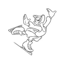 Dibujo para colorear: Pata Daisy (Personajes de Dibujos Animados) #186353 - Dibujos para Colorear e Imprimir Gratis