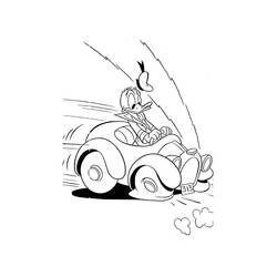 Dibujo Pato Donald (Personajes de Dibujos Animados) #186270 para imprimir y colorear