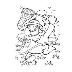 Dibujo Pato Donald (Personajes de Dibujos Animados) #186279 para imprimir y colorear
