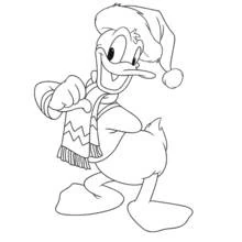 Dibujo Pato Donald (Personajes de Dibujos Animados) #30164 para imprimir y colorear