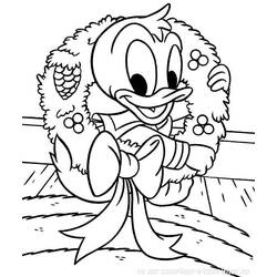 Dibujo para colorear: Pato Donald (Personajes de Dibujos Animados) #30452 - Dibujos para Colorear e Imprimir Gratis
