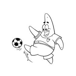 Dibujo para colorear: Patrick Star (Personajes de Dibujos Animados) #220630 - Dibujos para Colorear e Imprimir Gratis