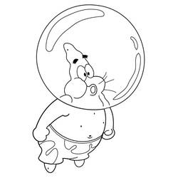 Dibujo para colorear: Patrick Star (Personajes de Dibujos Animados) #220643 - Dibujos para Colorear e Imprimir Gratis
