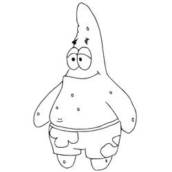 Dibujo para colorear: Patrick Star (Personajes de Dibujos Animados) #220644 - Dibujos para Colorear e Imprimir Gratis
