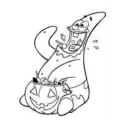 Dibujo para colorear: Patrick Star (Personajes de Dibujos Animados) #220645 - Dibujos para Colorear e Imprimir Gratis