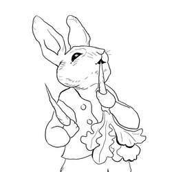 Dibujos para colorear: Peter Rabbit - Dibujos para Colorear e Imprimir Gratis