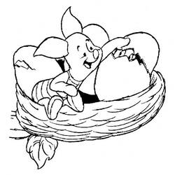 Dibujo para colorear: Piglet (Personajes de Dibujos Animados) #209502 - Dibujos para Colorear e Imprimir Gratis