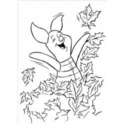 Dibujo para colorear: Piglet (Personajes de Dibujos Animados) #209512 - Dibujos para Colorear e Imprimir Gratis