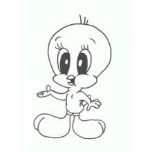 Dibujos para colorear: Piolín y Silvestre - Dibujos para Colorear e Imprimir Gratis