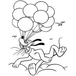 Dibujo para colorear: Pluto (Personajes de Dibujos Animados) #197075 - Dibujos para Colorear e Imprimir Gratis
