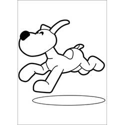 Dibujo para colorear: Pocoyó (Personajes de Dibujos Animados) #195233 - Dibujos para Colorear e Imprimir Gratis